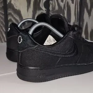 Nike | Shoes | Nike Air Force Low Stussy Triple Black Mens